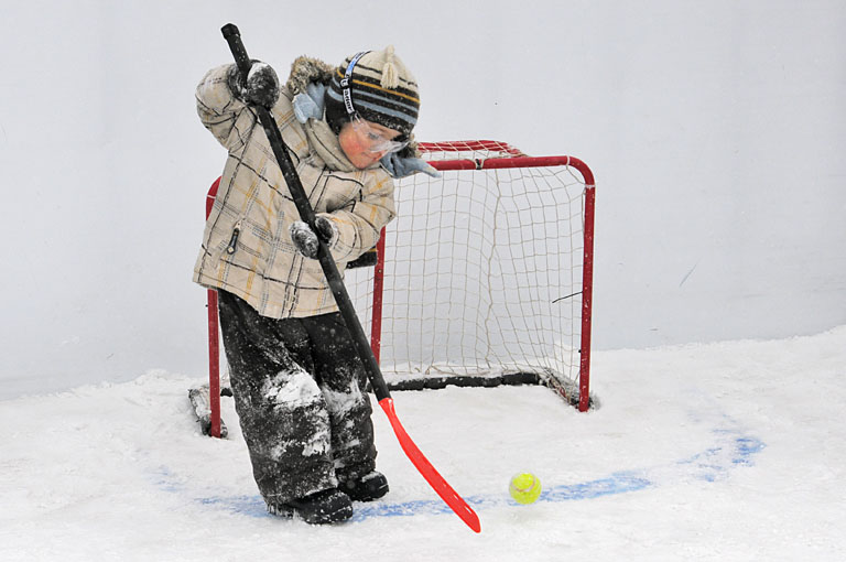 Pee wee hockey player 1
